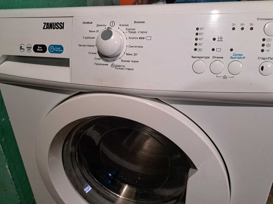 стиральная машина Zanussi как новая