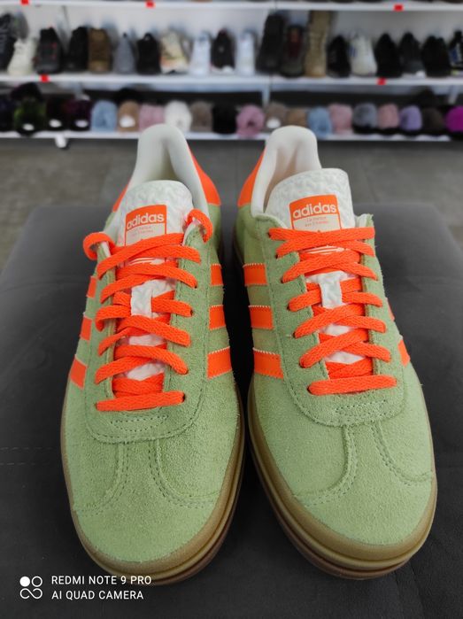 ОРИГІНАЛ 100% Кросівки Adidas Gazelle Bold Shoes Green IH7495 38