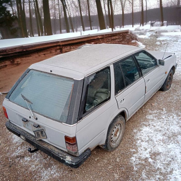 Nissan Bluebird U11 Універсал на розборку: Двигун 2.0 дизель LD20, КПП, Кузовщина, Решітка, Кришка багажника