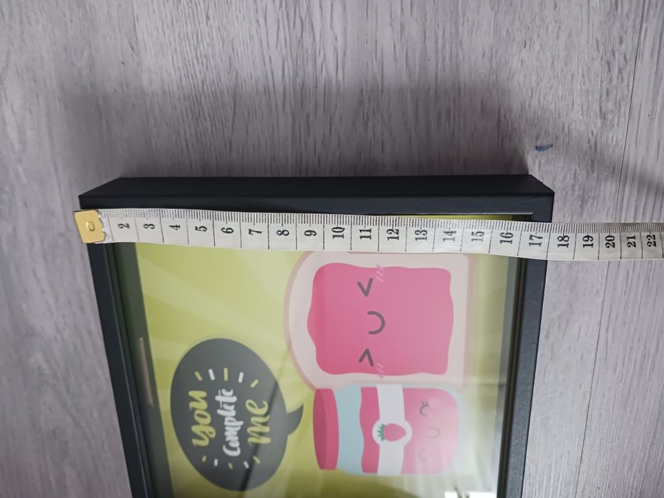 Skarbonka ramka / nowa / 17cm x 17cm