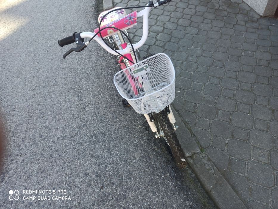 Rowerki dziecięce dla dziewczynki 2 sztuki