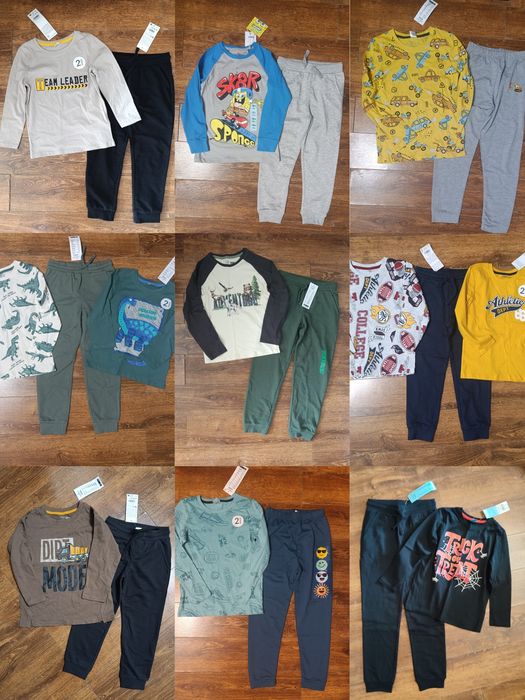 Реглани, лонгсліви, світшоти, спортивні штани, костюми, джинси, піжами