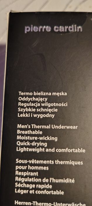 Bielizna męska termiczna S/M