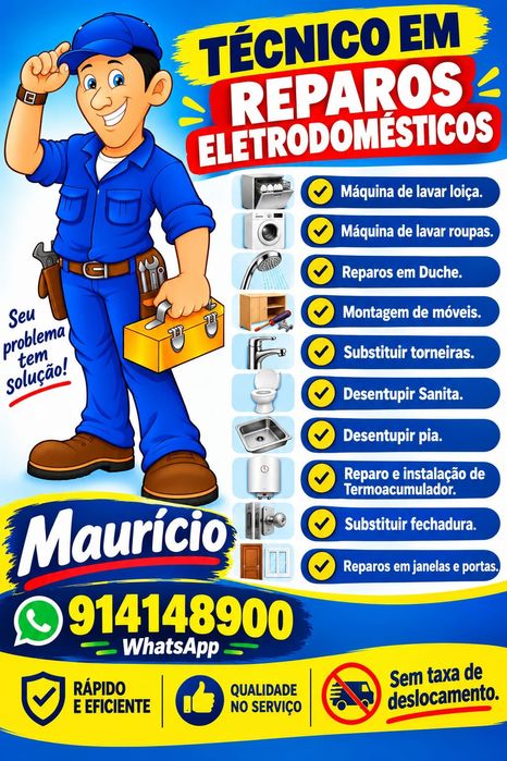Tec.Reparaçoes em Eletrodomésticos