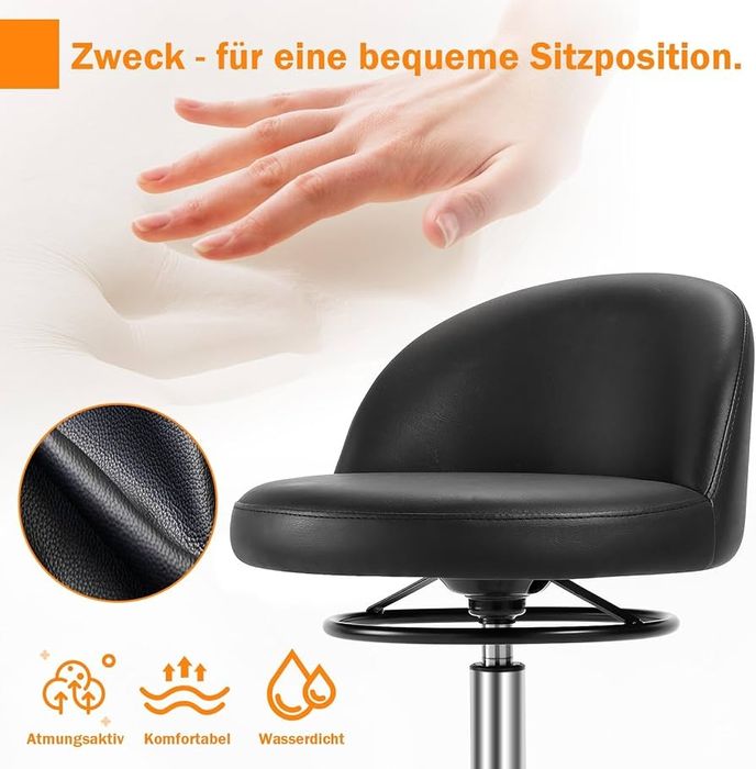 Fotel hoker z oparciem