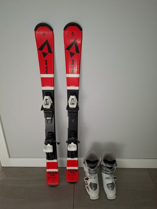 Narty TECNOPRO PULSE TEAM 70 - 110cm + buty