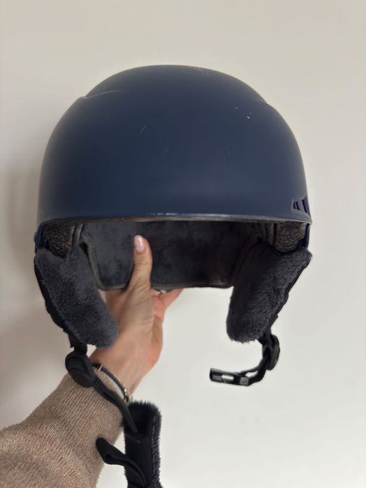 Ocieplany wanabee kask 48-54cm darau abs 200 navy sk-587