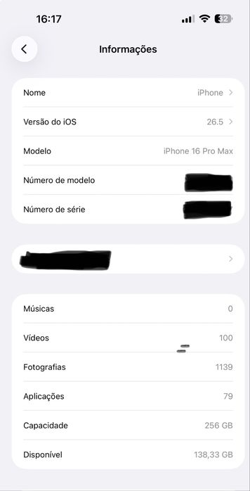 Vendo ou troco iphone 16 pro max