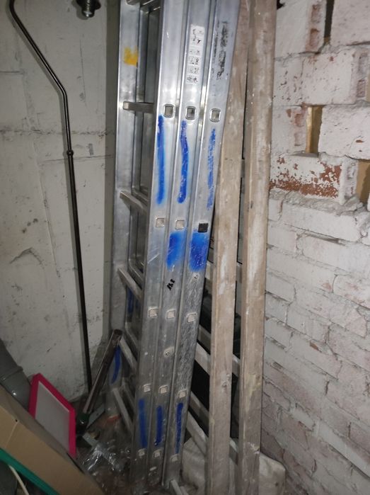 Drabina malarska drewniana