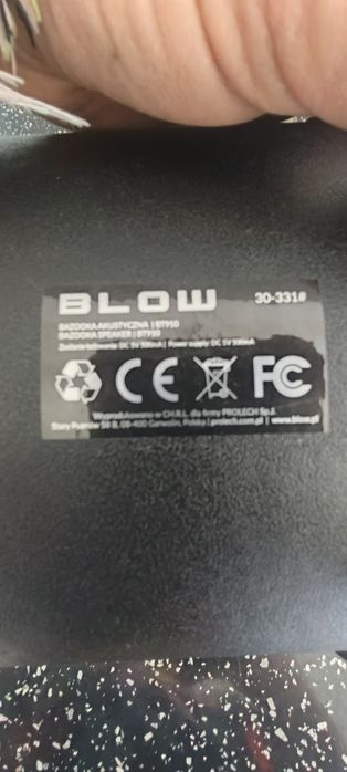Głośnik karaoke duży BLow
