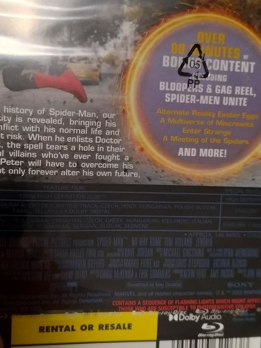 Film Spider-Man No Way Home Blu-ray Polski!