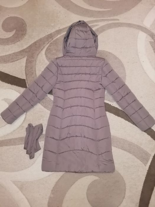 Зимний женский пуховик 42 р. Nui Very длинная куртка курточка сиренева