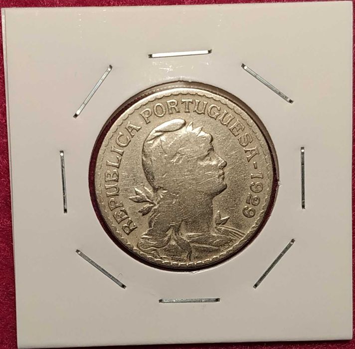 Portugal - moeda de 1 escudo de 1929