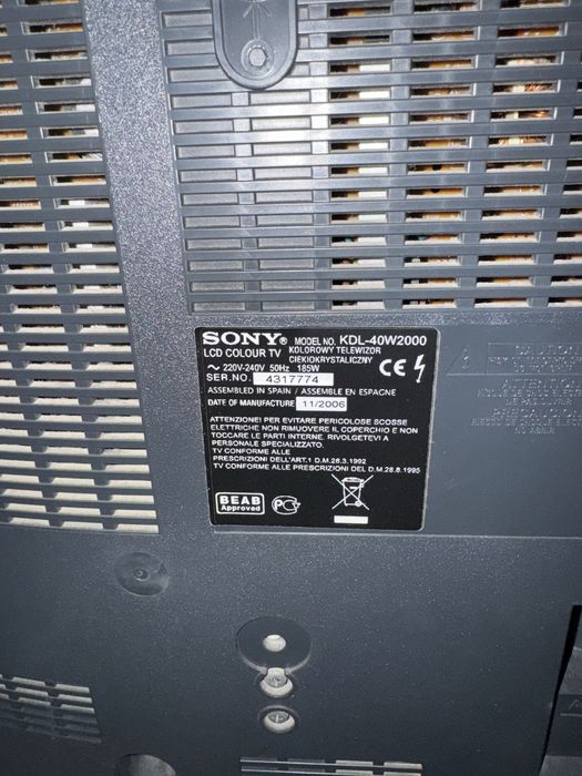 Telewizor Sony Brawia