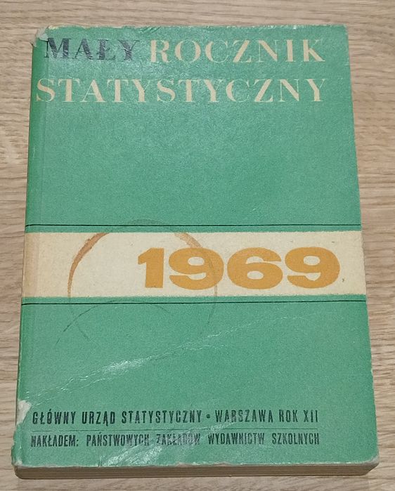 Mały Rocznik Statystyczny 1969 rok