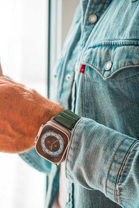 Ремінець Alpine на Apple Watch нейлоновий ремешок на все серии