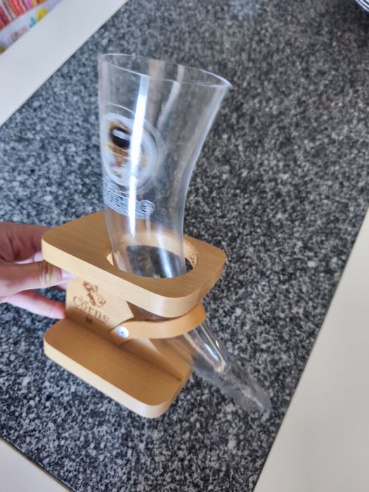 Copo cerveja corno la corne du bois