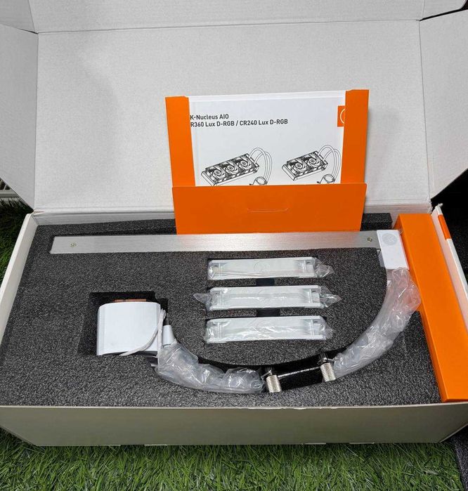 Водяне охолодження EK Nucleus AIO CR360 Lux D-RGB White (360 мм)