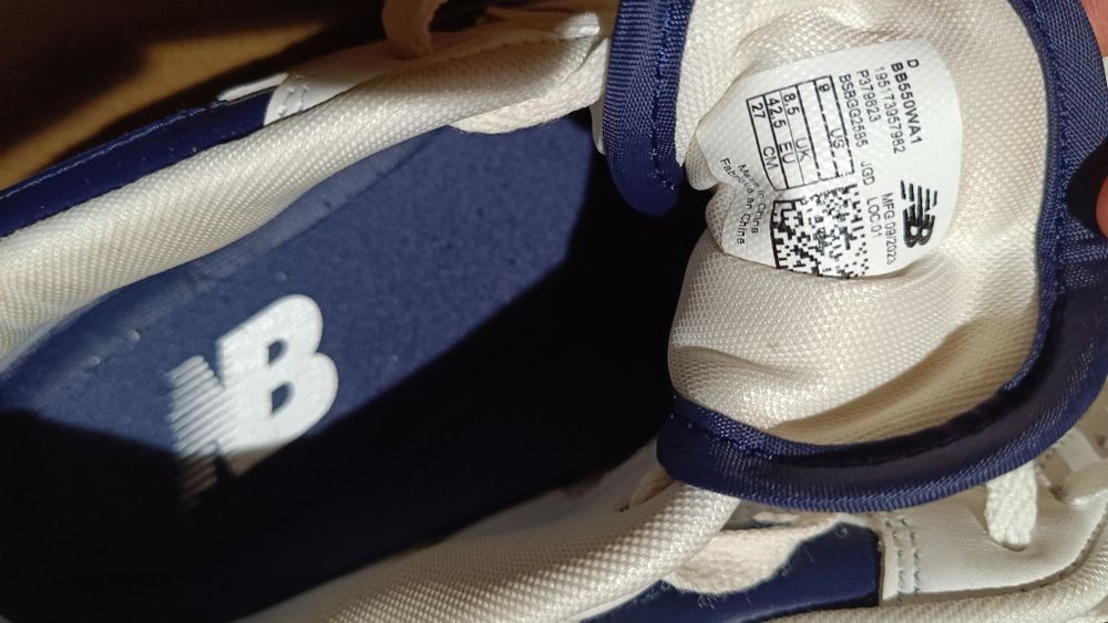 New balance 550 novos