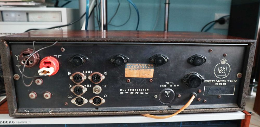 Ресивер усилитель Bang Olufsen Beomaster 900M Дания 1963 г.