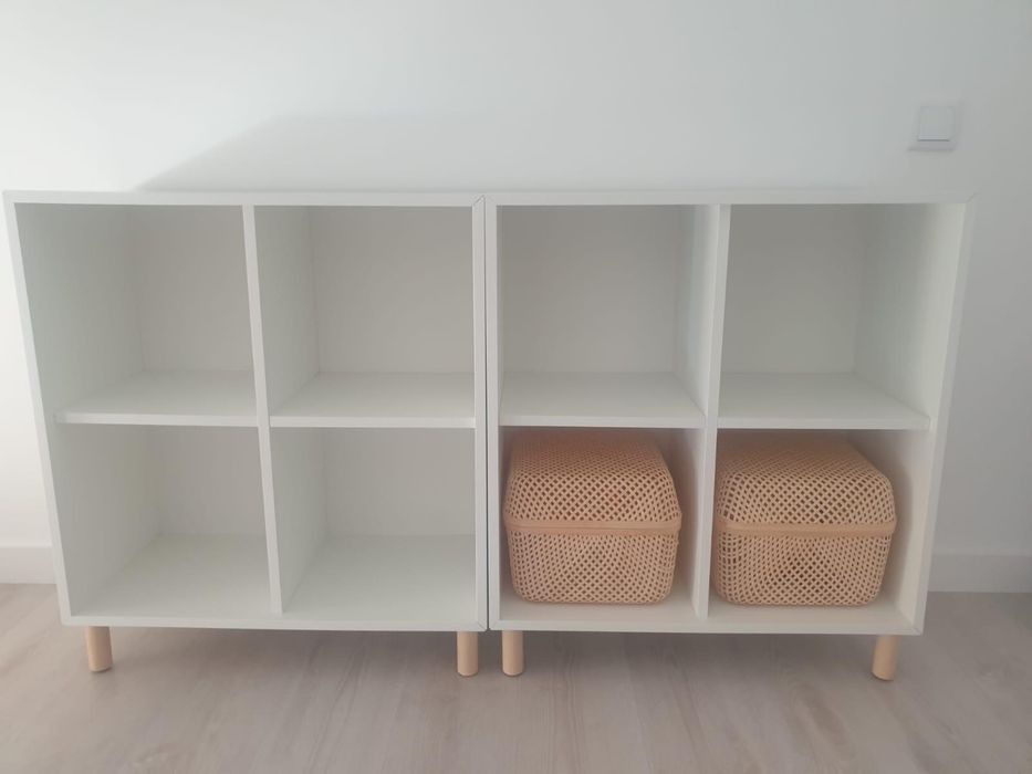 Vendo 2 estantes como novas para desocupar