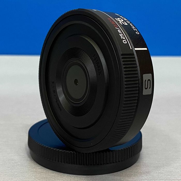 Panasonic Lumix S 26mm f/8 (NOVA - 3 ANOS DE GARANTIA)