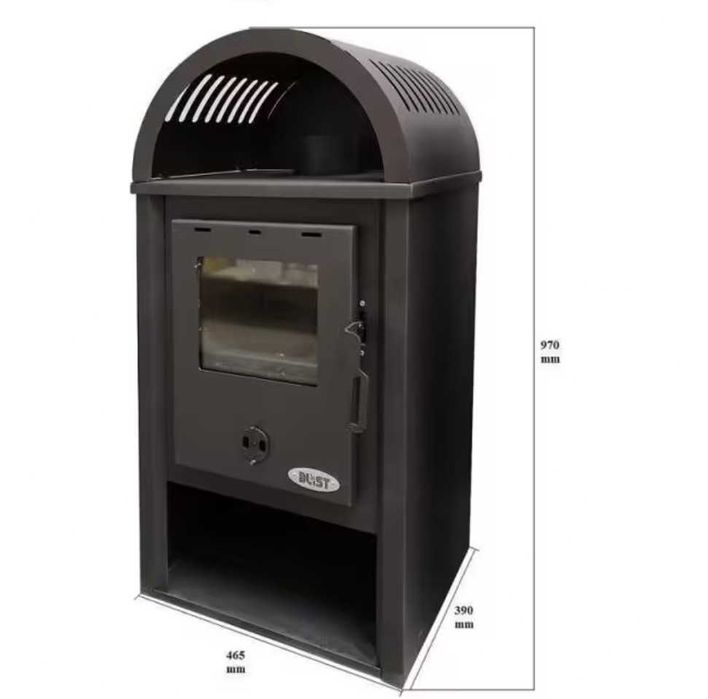 Piec kominkowy BLIST B10 - 9 kW kominek