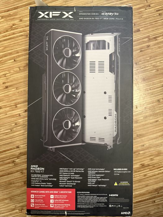 Видеокарта XFX Radeon RX 7900 XT Merc 310 Black