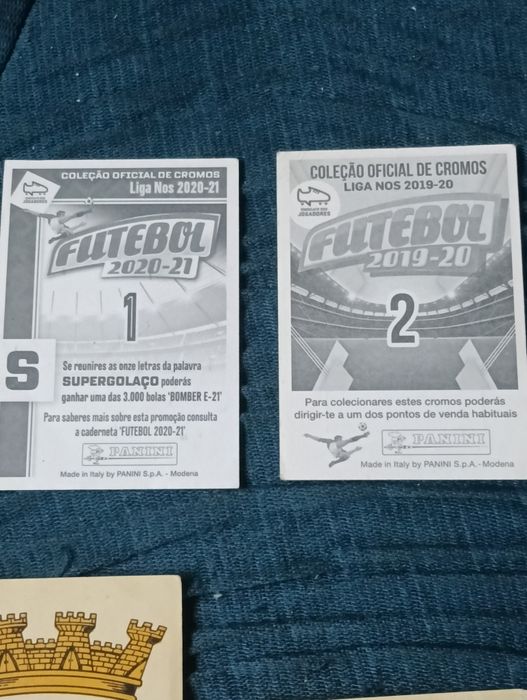 Cromos e calendários