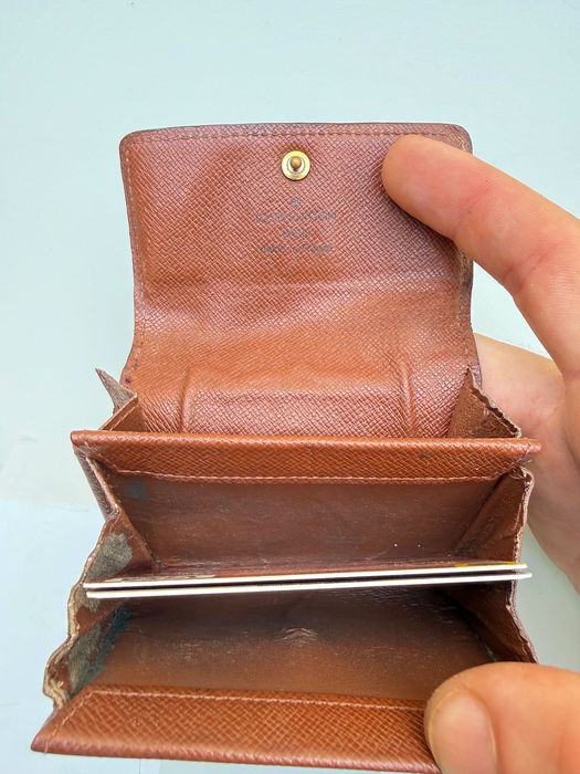 Authentic Louis Vuitton Monogram Coin Purse – Vintage – Made in France