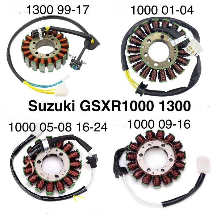 Магнето Suzuki GSXR GSX-R VStrom DL AN DRZ DR RM LTA LTZ LTF VL VN  Підбір Діагностика Перемотка