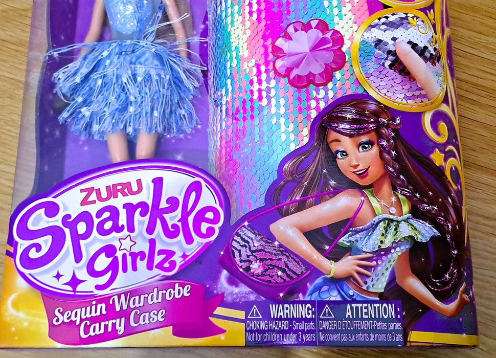 Boneca Sparkle Girlz com bolsa (Novo)
