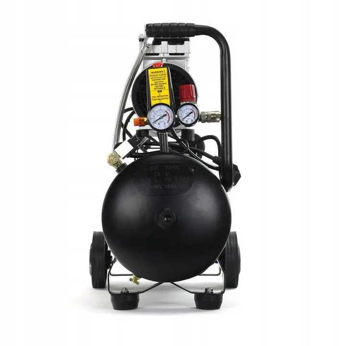 Безмасляный компрессор малошумный Barracuda 24л. ! 145 л/мин - 8 атм