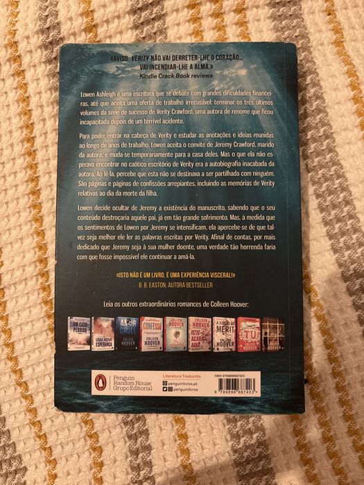 Livro da Verity - Colleen Hoover