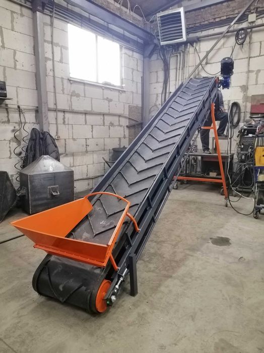 Транспортер стрічковий, конвейер, перегрузчик, мобильный конвейер