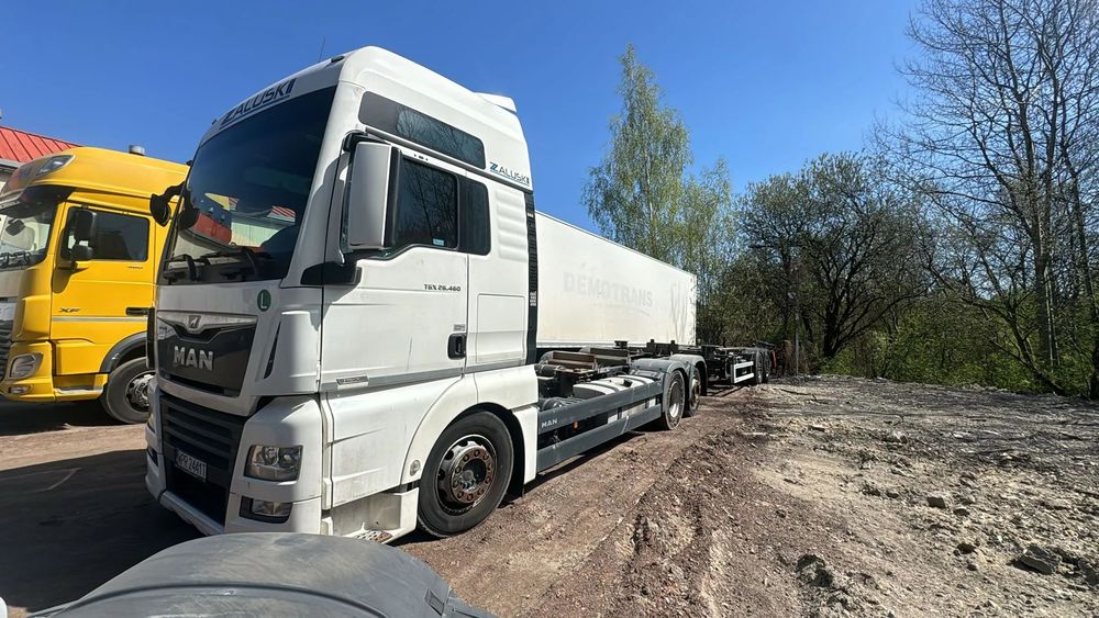 MAN TGX 460  MAN TGX. 500km z zabudowa BDF.