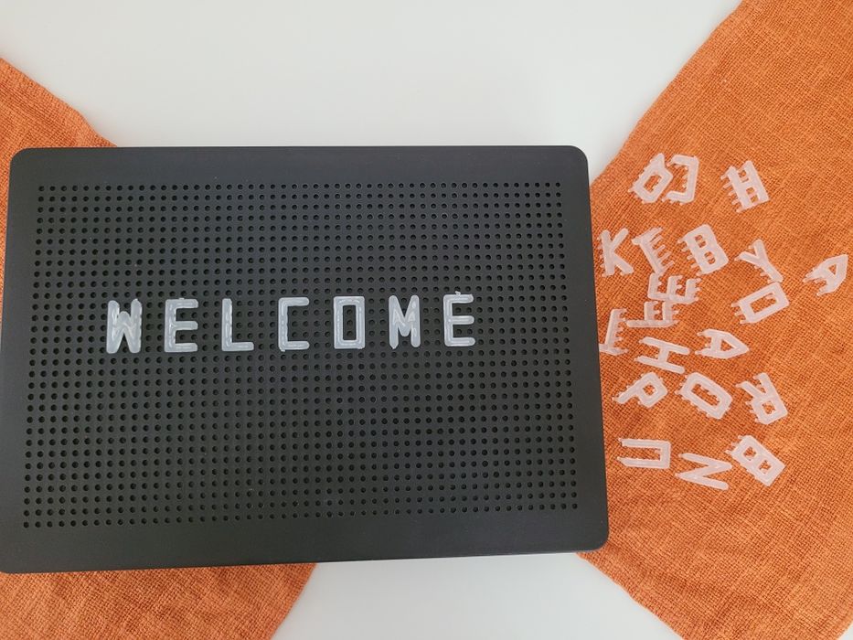 Декор дошка з літерами, Light Box від  jysk