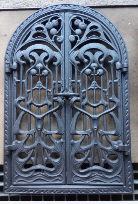 Drzwiczki piec kaflowy ażurowe