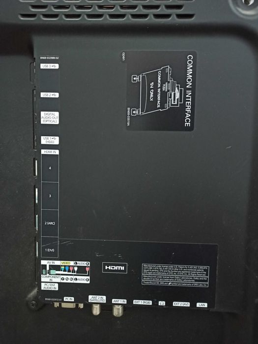 smart tv samsung para peças