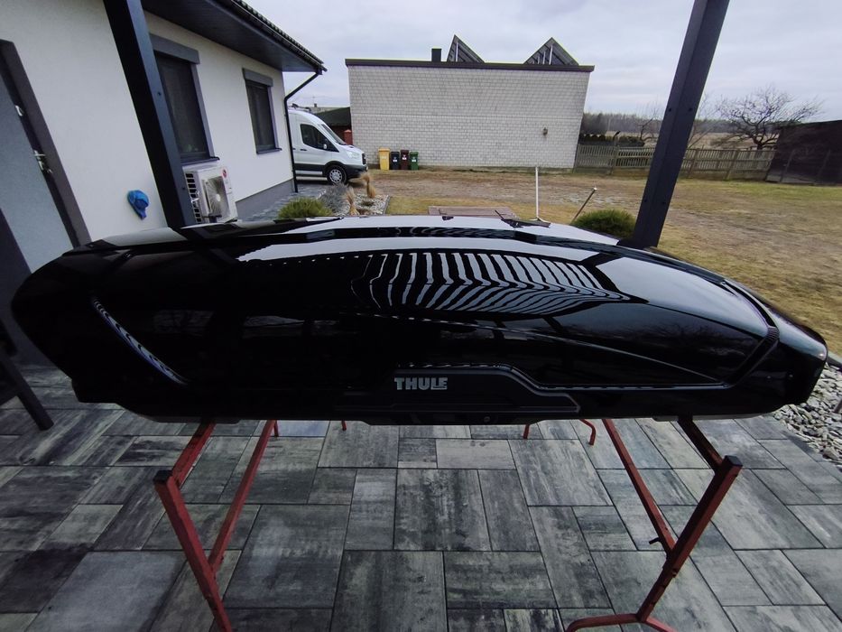 BOX dachowy THULE FORCE XT XL 500l, bagażnik Thule  Motion XT XL Bl.gl