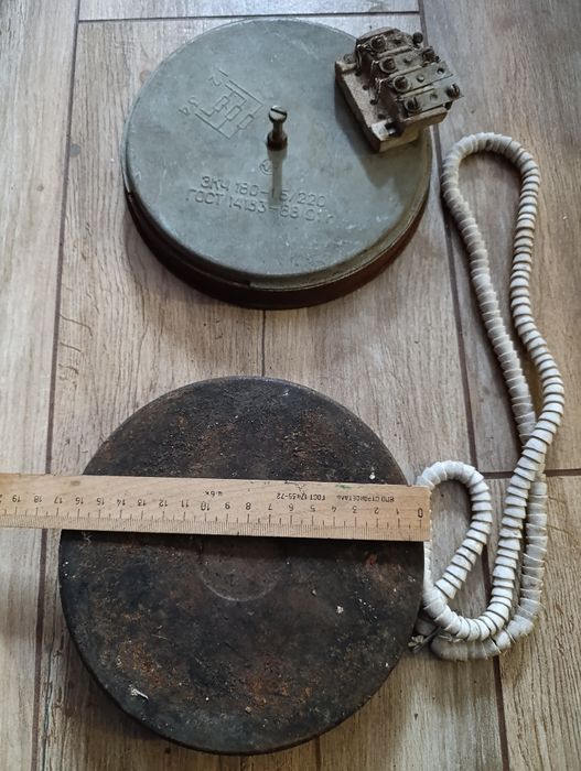 Тен круглий на електропічь