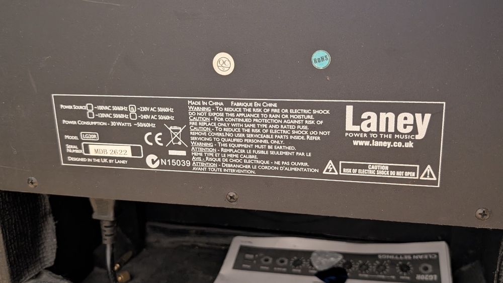 Wzmacniacz Laney LG20R