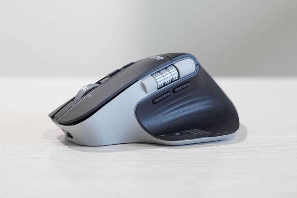Миша ACER OMR225 (black), безшумна, RGB