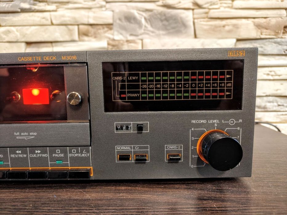 magnetofon Unitra M3016 deck vintage ładny stan
