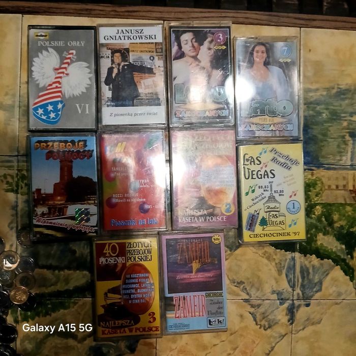 Kasety magnetofonowe  Mix  10szt