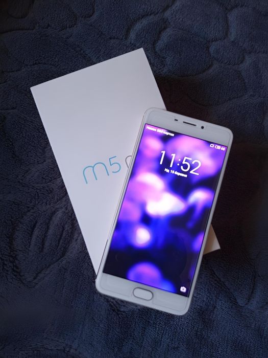 Телефон meizu m5 note | Gold 3/16gb в новому стані | Повний комплект