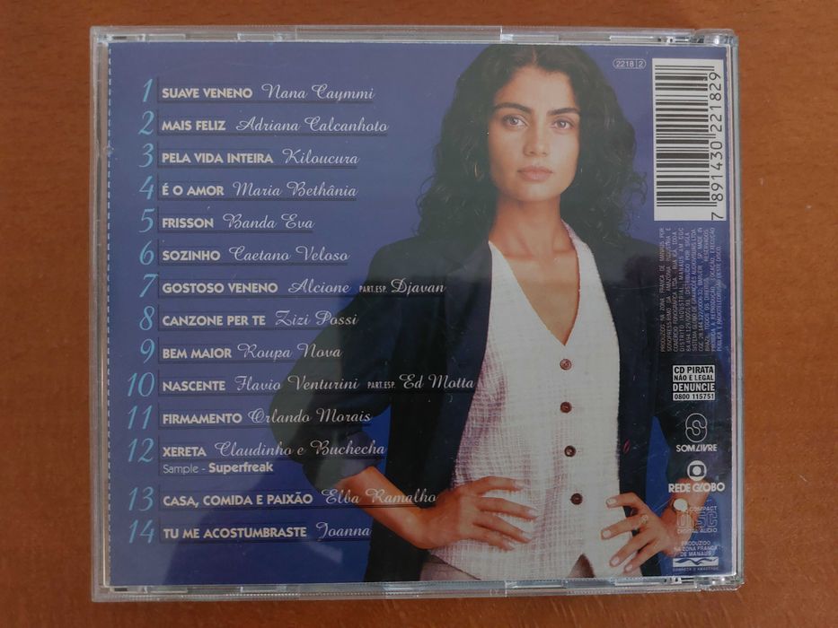 Musica - CD Suave Veneno - Trilha Sonora Nacional (1999)