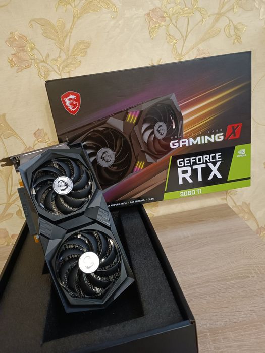 MSI PCI-Ex GeForce RTX 3060 Ti Gaming X LHR 8GB GDDR6 (256bit)