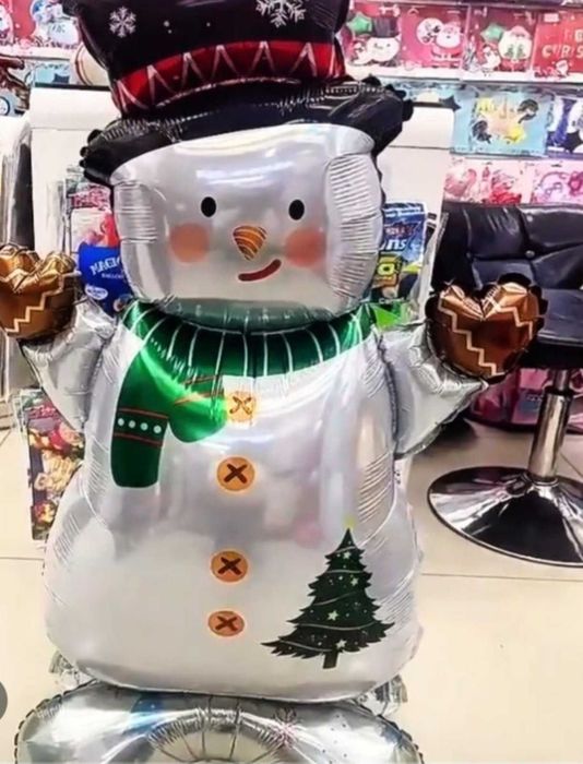 Фольговані новорічні іграшки