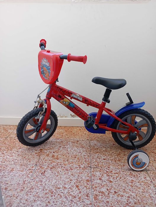 Bicicleta homem aranha